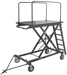 6 ft. Scissor Lift Marching Band Podium